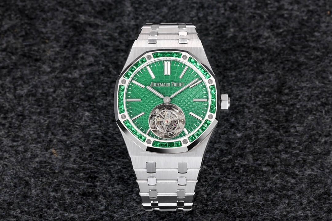 Audemars Piguet Royal Oak Tourbillon 26532IC.EE.1220TI.01 R8 Factory 1:1 Best Edition Replica Watch Silver Strap